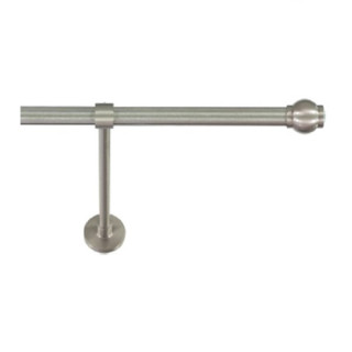 Gordijnroede Bubble RVS 20mm