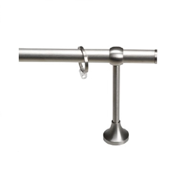 zilvere gordijnroedes