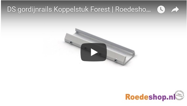 DS gordijnrails koppelstuk